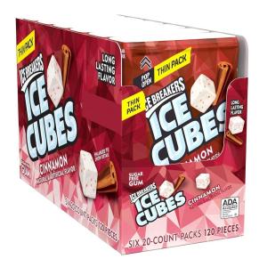 ICE BREAKERS ICE CUBES Slushie (Pack of 12)(Cinnamon)