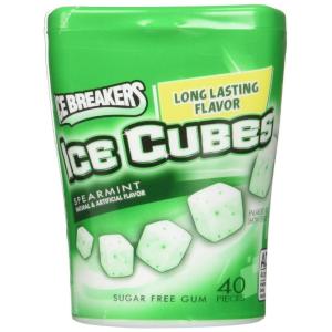 ICE BREAKERS ICE CUBES Slushie (Pack of 12)(Spearmint)