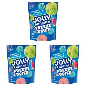 JOLLY RANCHER Freeze Dried Original Fruit Flavored Candy Bag, 3.1 oz(Mixed-Fruit)