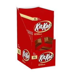 KIT KAT Milk Chocolate Wafer Snack Size, Christmas Candy Bag, 32 oz(4.5 Ounce (Pack of 12))
