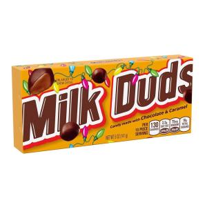 MILK DUDS Chocolate and Caramel Candy Boxes, 5 oz (12 Count)(Chocolate)