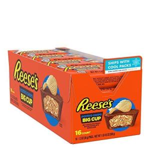 REESE’S Milk Chocolate Snack Size Peanut Butter Cups, Candy Bag, Halloween Candy, 33 oz (60 Pieces)(Chocolate Peanut Butter)