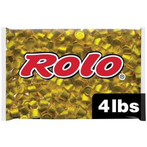 ROLO Rich Chocolate Caramels Candy Bulk Bag, 66.7 oz(4.1 Pound (Pack of 1))