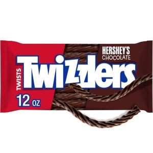 TWIZZLERS Twists Strawberry Flavored King Size, Chewy Candy Packs, 5 oz (15 Count)(12 Ounce (Pack of 6))