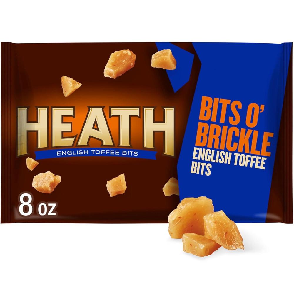 imageHEATH BITS O BRICKLE English Toffee Baking Bits Bag 8 oz