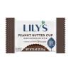 LILY’S Dark Chocolate Style No Sugar Added Peanut Butter Cups, Sweets Bag, 3.2 oz(Dark Chocolate)