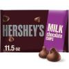 HERSHEY’S Milk Chocolate Baking Chips Bag, 11.5 oz(Milk Chocolate Chips)