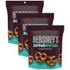 HERSHEY’S Milk and Dark Chocolate Covered Dipped Pretzels Bag, 8.5 oz(8.5 Ounce (Pack of 3))