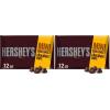 HERSHEY’S Mini Semi-Sweet Chocolate Baking Chips Bag, 12 oz(12 Ounce (Pack of 2))