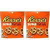 REESE’S Chocolate and Peanut Butter Candy Dipped Pretzels Bag, 8.5 oz(8.5 Ounce (Pack of 2))