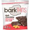 barkTHINS Dark Chocolate, Almond and Sea Salt Snacking Chocolate Bags, 4.7 oz (6 Count)